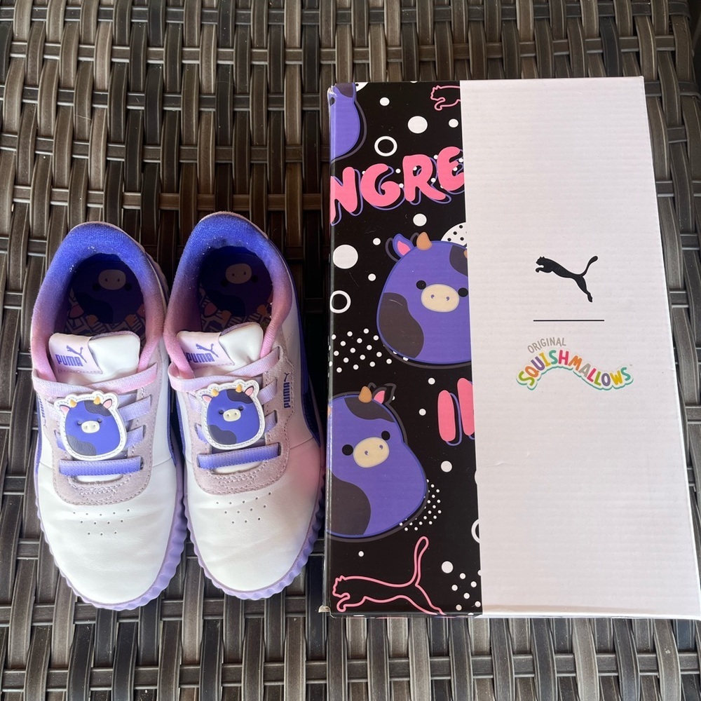 Puma Kids Sneakers - White and Purple